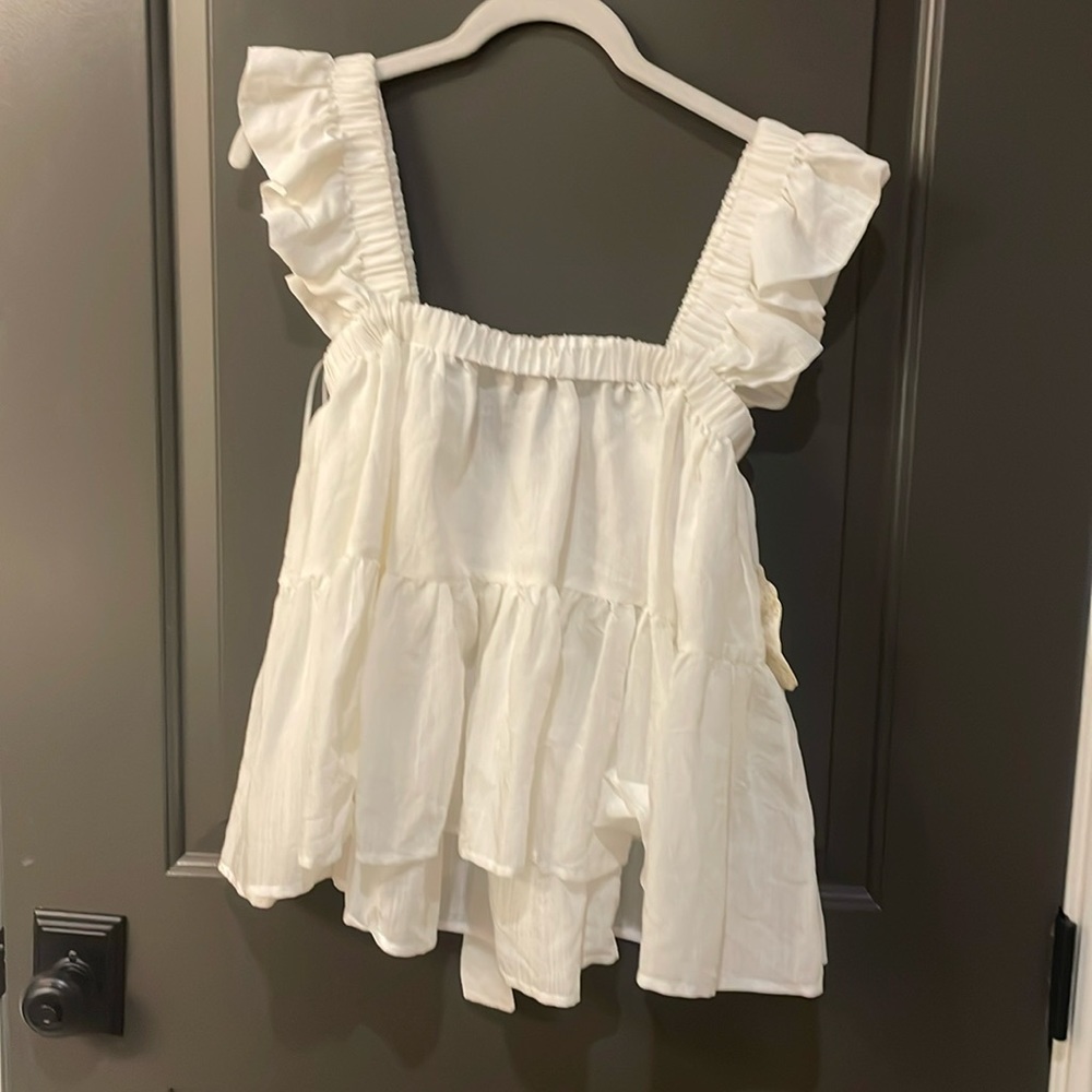 COPY - Womens S Altard State white blouse